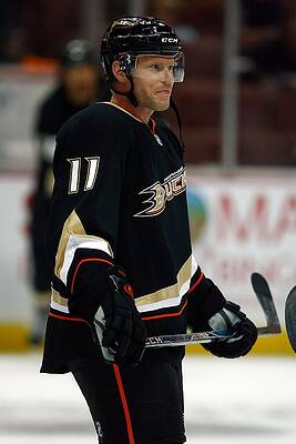Wall Art - Photograph - Vancouver Canucks V Anaheim Ducks #2 by Jeff Gross