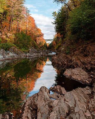 2019 Quechee Gorge Fall by Steve Mudd