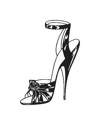 fancy high heels clipart