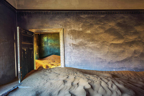 Architecture Wall Art featuring the photograph Ruins Of The Mining Town Kolmanskop In The Namib Desert Near Luderitz In Namibia #3 by Miroslav Liska