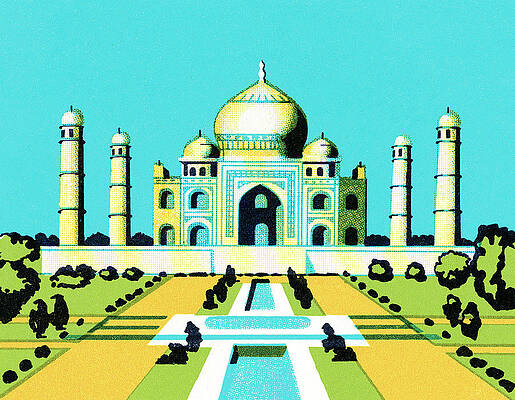 Taj Mahal Drawings - Fine Art America