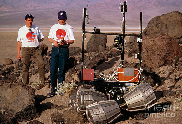 Wall Art - Photograph - Testing Of Cis Mars Rover In Usa #3 by Science Photo Library