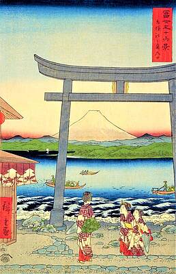 Japanese Torii Gate Paintings Fine Art America