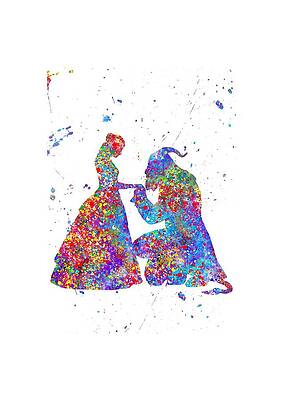 Beauty And The Beast Paintings Fine Art America