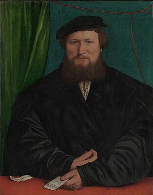 Derick Berck of Cologne Print by Hans Holbein the Younger
