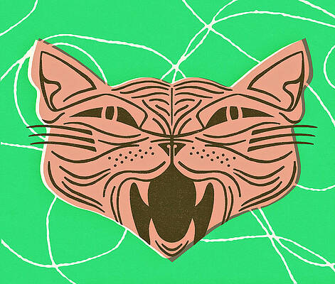 Angry Cat - barmalisiRTB - Drawings & Illustration, Animals, Birds