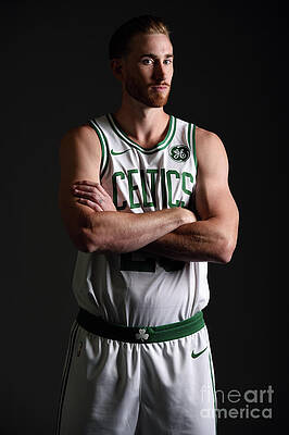 Wall Art - Photograph - Gordon Hayward Boston Celtics Portraits #4 by Brian Babineau