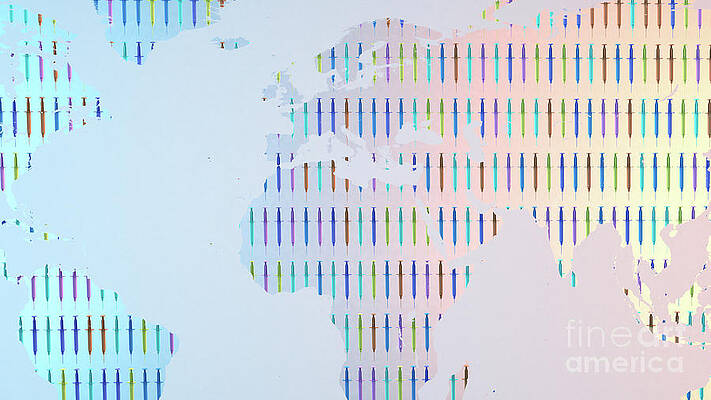 Wall Art - Photograph - Global Vaccine #6 by Science Photo Library