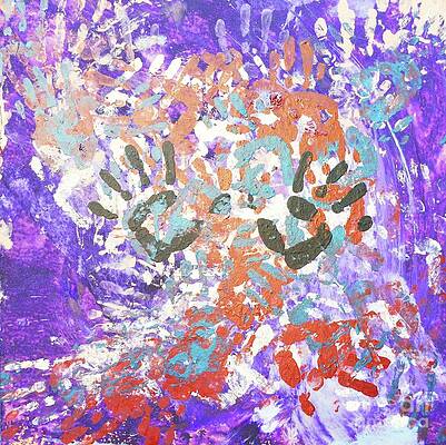 Handprint Paintings Page 2 Of 2 Fine Art America
