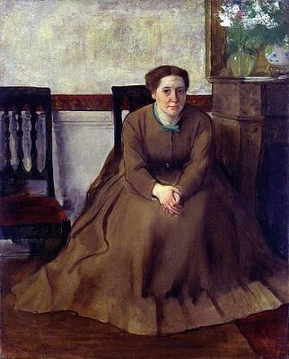 Wall Art - Painting - Victoria Dubourg by Edgar Degas