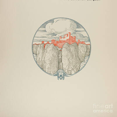 Illustration The Nibelungs Print by Heritage Images