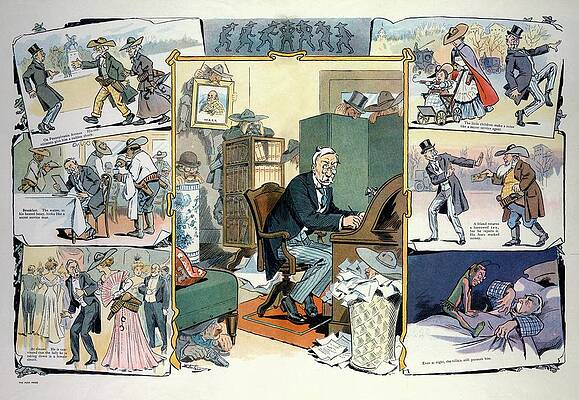Wall Art - Painting - A Day With A Nervous Congressman by Samuel Ehrhart