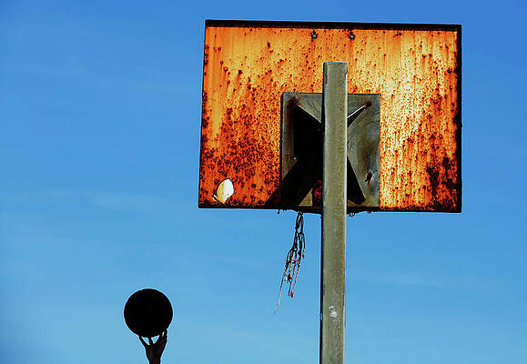 Wall Art - Photograph - A Game of Basketball is Played by Luke MacGregor