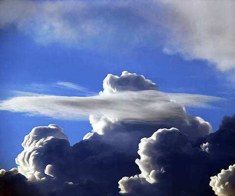 Wall Art - Photograph - A wisp of lenticular asking for trouble by Joe Schofield