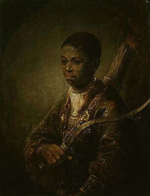 Wall Art - Painting - A Young Archer by Govert Flinck