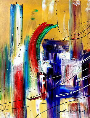 ABSTRACT ART TWO by CYNTHIA HUDSON ABSTRACT ART TWO by CYNTHIA HUDSON