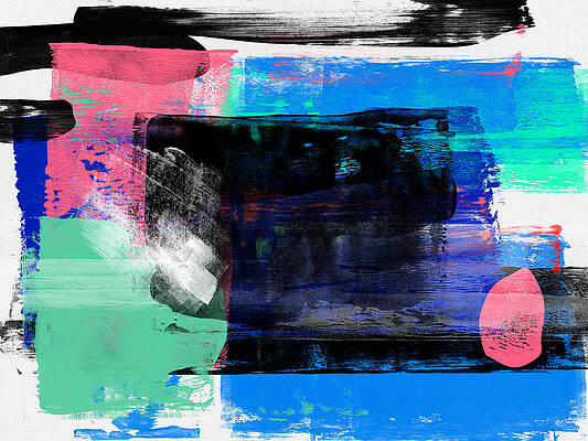 Hot Pink Abstract Art Fine Art America