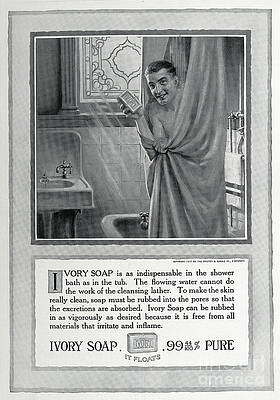 Wall Art - Photograph - Advertisement For Ivory Soap by Bettmann