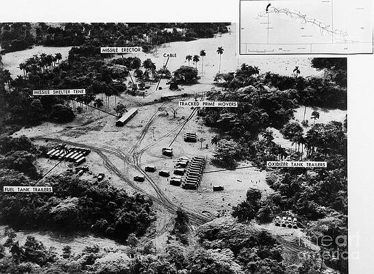 Wall Art - Photograph - Aerial View Of Cuban Missile Launch Site by Bettmann