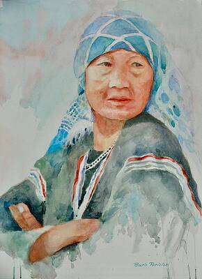 Akha Villager 2 by Barbara Parisien Akha Villager 2 by Barbara Parisien