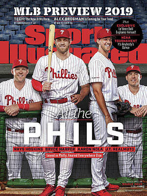 Philadelphia Phillies Jimmy Rollins Sports Illustrated Cover by