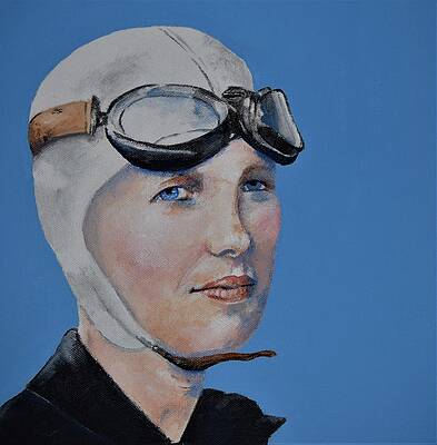 Amelia Earhart by Celene Terry Amelia Earhart by Celene Terry