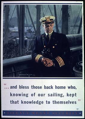 Wall Art - Painting - and Bless Those Back Home Who, Knowing Of Our Sailing by Anonymous