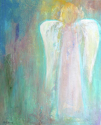 Abstract Angel Wings Paintings Fine Art America