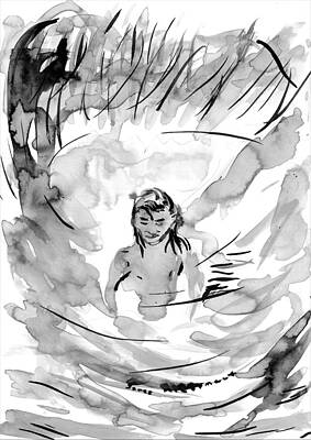 Wall Art - Drawing - Any Way the Wind Blows by James McCormack