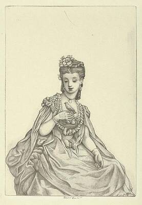 Wall Art - Drawing - Arabella by Ernest Haskell