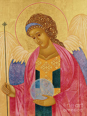 Wall Art - Painting - Archangel Michael by Jodi Simmons