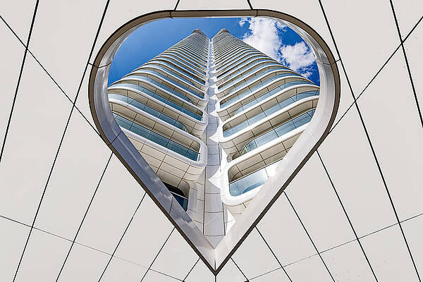 Wall Art - Photograph - Architecture With A Heart by Martin Fleckenstein