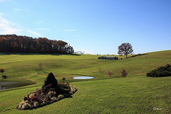 Wall Art - Photograph - Autumn in Frederick Maryland - Open Spaces by Ronald Reid