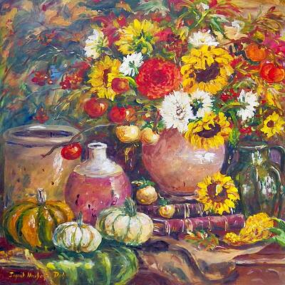 Autumn Still Life by Ingrid Dohm Autumn Still Life by Ingrid Dohm