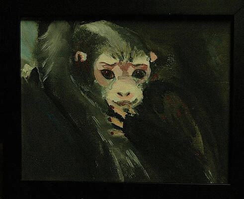 Monkey Ave a Brew Spiral Notebook by Monica LaTanya - Pixels