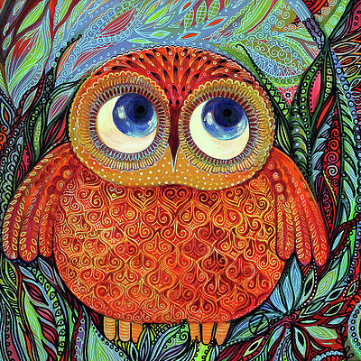 Owl Paintings (Page #3 of 35) | Fine Art America