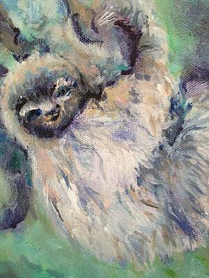 Sloths Paintings Page 4 Of 5 Fine Art America