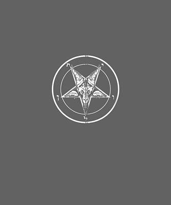 Baphomet Zipper Hoodie Pentagram Occult Leviathan Cross Inverted Gothic Satanic - satanic cross roblox