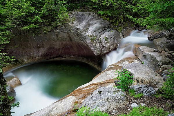 Wall Art - Photograph - Basin From Above, NH by Michael Hubley