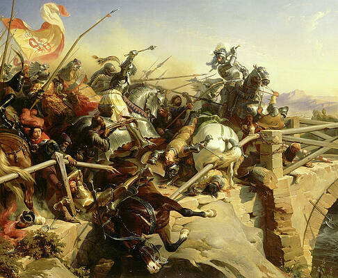 Medieval Warfare Paintings Fine Art America