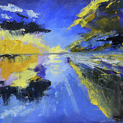 Abstract Beach Scene Paintings Fine Art America
