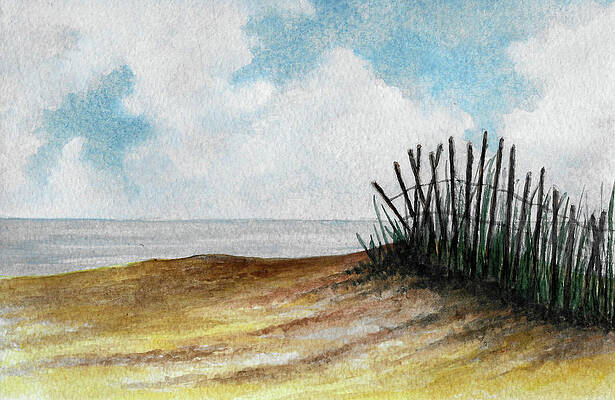 Beach Fence Paintings Page 2 Of 13 Fine Art America