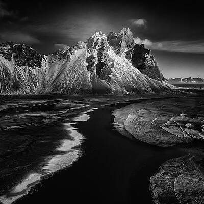 Wall Art - Photograph - Beach To Mountain by Chao Feng ??