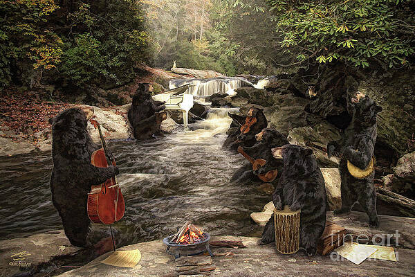 Dancing Bear Art Fine Art America
