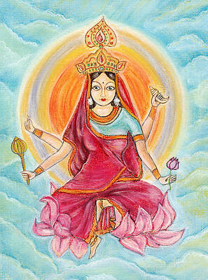 Goddess Lakshmi Art Page 3 Of 5 Fine Art America