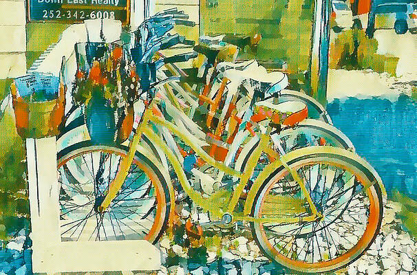Bike Day Paintings Page 3 Of 3 Fine Art America