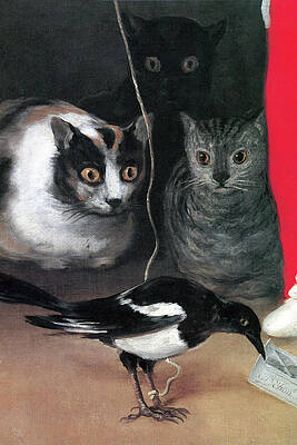 Wall Art - Painting - Bird Watching by Francisco Goya