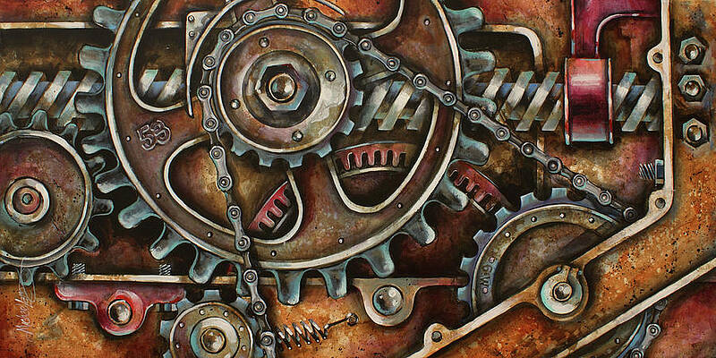 Michael Lang Mechanical Wall Art