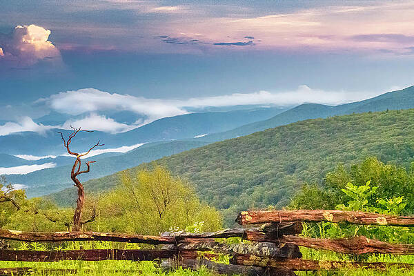 Blue Ridge Parkway View by Ken Barrett Blue Ridge Parkway View by Ken Barrett