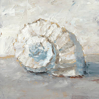 Wall Art - Painting - Blue Shell Study IIi by Ethan Harper